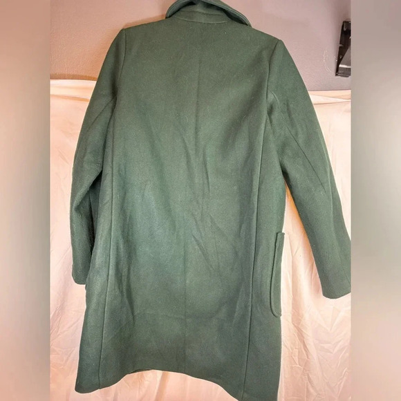 Womens Old Navy PeaCoat Green  Medium Tall  Warm Casual Winter Work - Picture 4 of 4